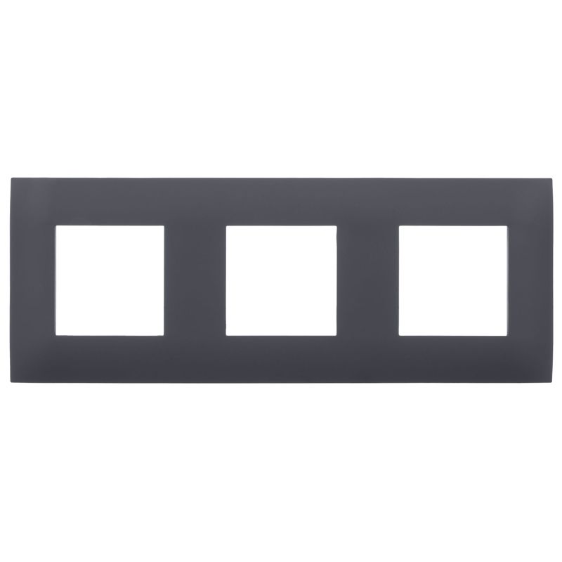 Рамка 3-м SKANDY SK-F03G графит — изображение 2