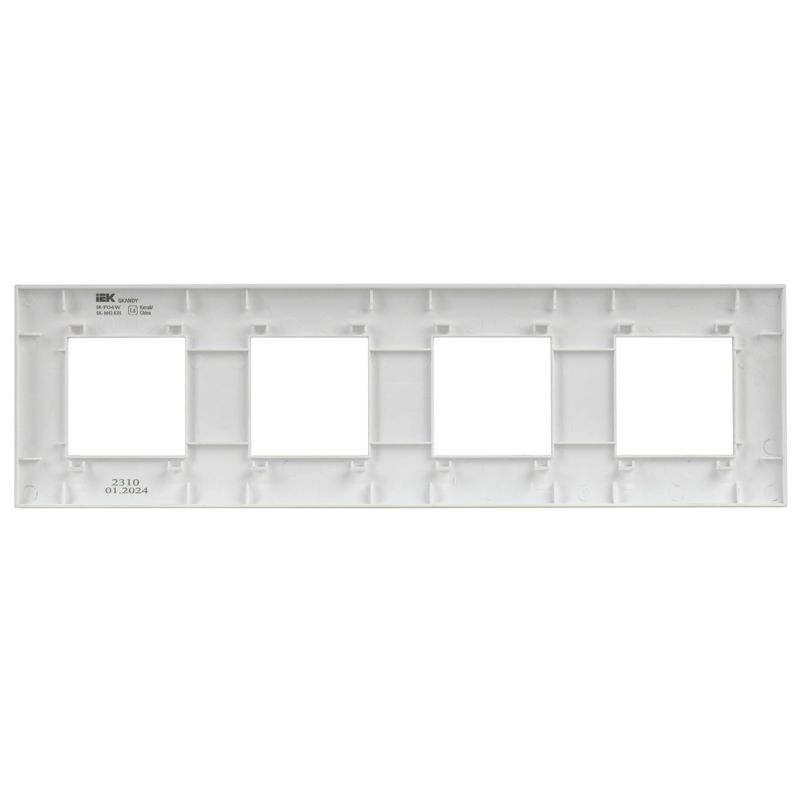 Рамка 4-м SKANDY SK-F04W арктич. бел — изображение 4