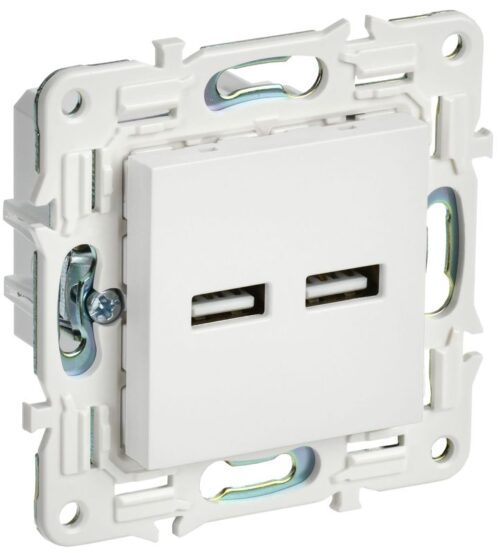 Розетка USB A+A 3.1А SKANDY SK-R15W арктич. бел