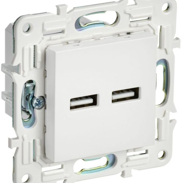 Розетка USB A+A 3.1А SKANDY SK-R15W арктич. бел