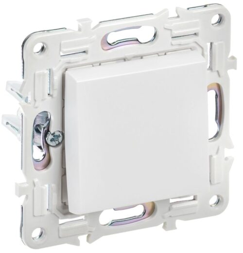 Выключатель 1-кл. SKANDY 10А SK-V01W арктич. бел