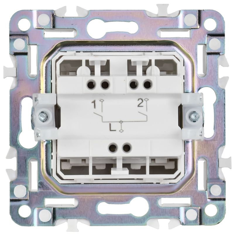 Выключатель 2-кл. SKANDY 10А SK-V04B беж — изображение 3