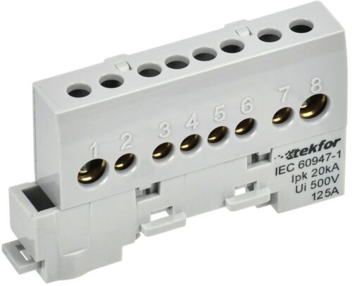 Шина L "фаза" изол. на универс. держ. 8х12-8-Ср