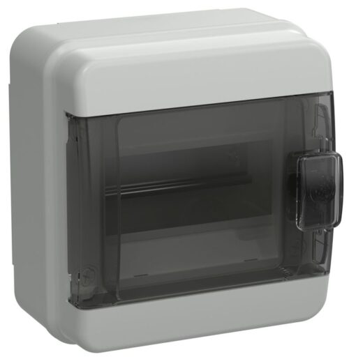 Корпус КМПн-6 TEKFOR IP65 черн. прозр. дверь пластик