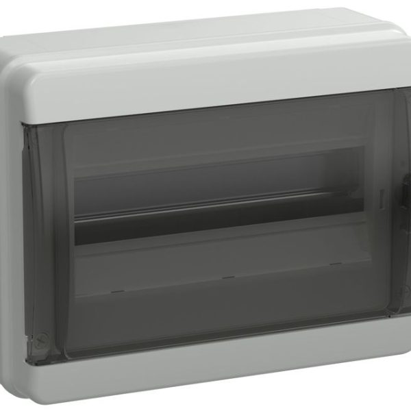 Корпус КМПн-12 TEKFOR IP65 черн. прозр. дверь пластик