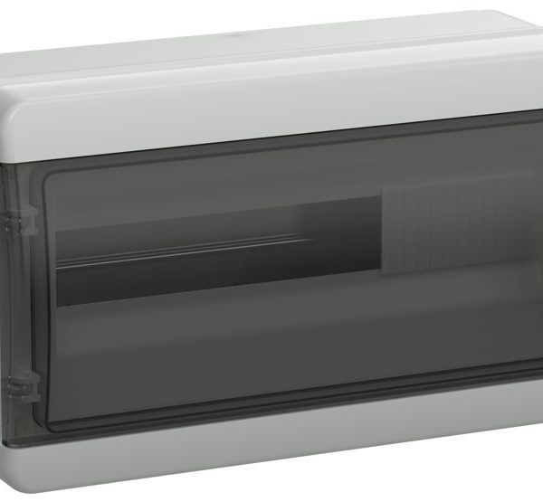 Корпус КМПн-18 TEKFOR IP65 черн. прозр. дверь пластик