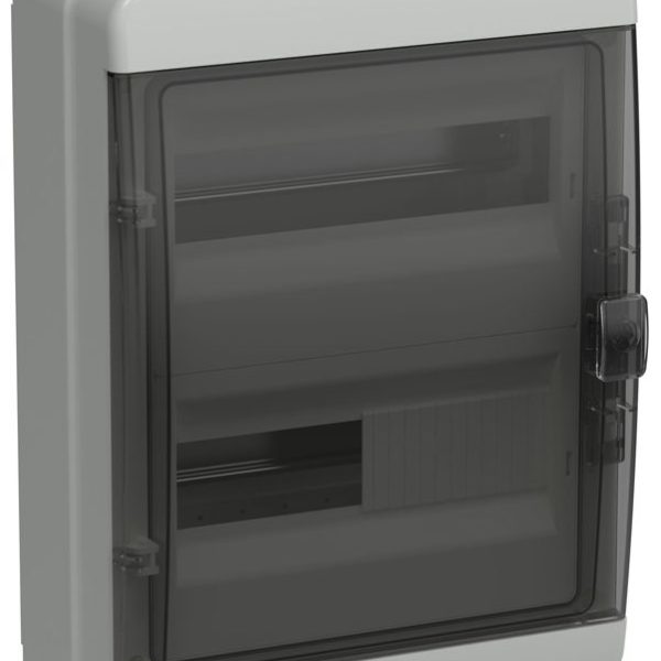 Корпус КМПн-24 TEKFOR IP65 черн. прозр. дверь пластик