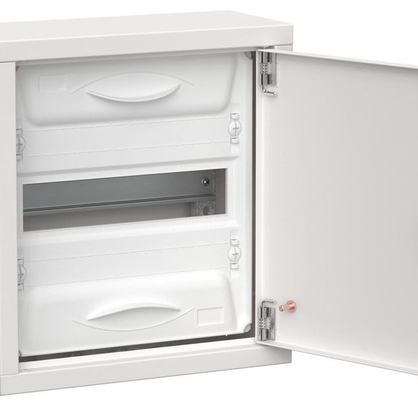 Корпус ЩРн-12 TITAN 5 335х310х140 IP31 метал. бел