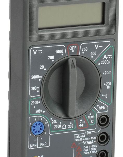 Мультиметр цифровой Universal M838