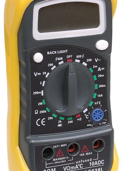 Мультиметр цифровой Master MAS838L