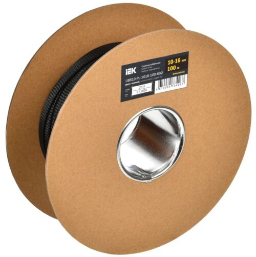 Оплетка кабельная 10-16мм полиэстер черн