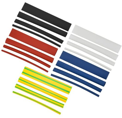 Набор трубок термоусадочных тонкостен. ТТУ 2/1; 4/2; 6/3; 8/4 20х8см разноцвет