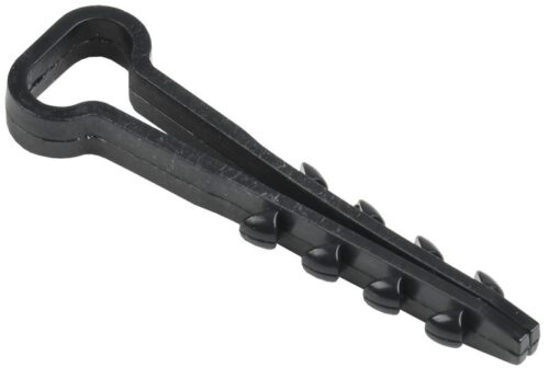 Дюбель-хомут 5х8мм нейлон черн