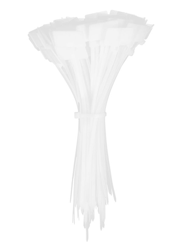 Хомут кабельный ХП1 3х150 нейл. бел. с таб. 25х15 — изображение 3