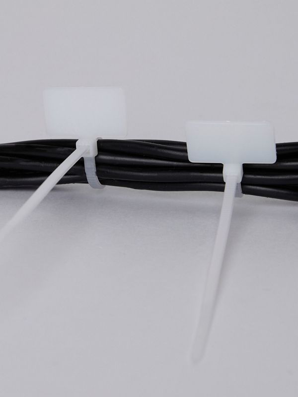 Хомут кабельный ХП1 3х150 нейл. бел. с таб. 25х15 — изображение 6