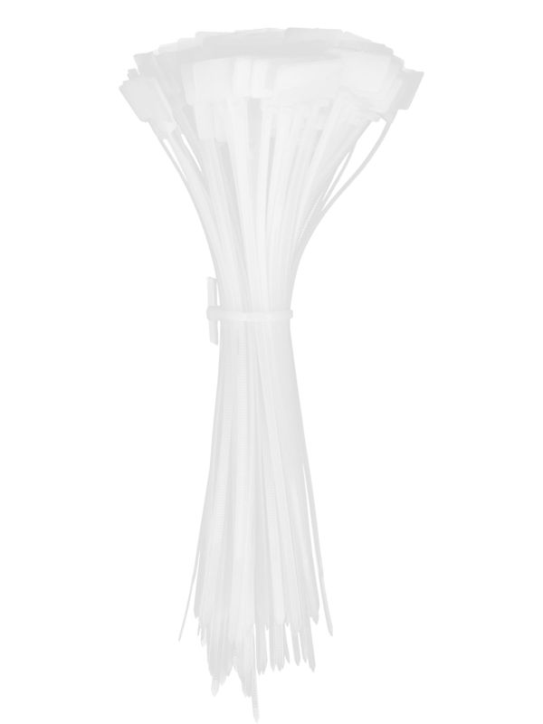 Хомут кабельный ХП1 3х200 бел. с таб. 25х15 — изображение 3