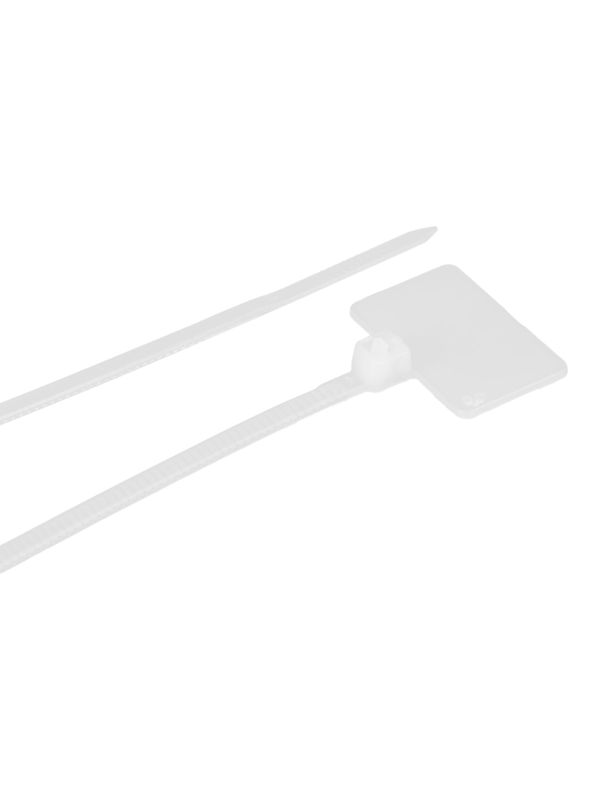 Хомут кабельный ХП1 3х200 бел. с таб. 25х15 — изображение 4