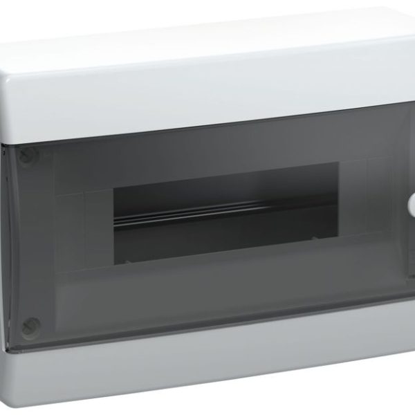 Корпус ЩРН-П-12 UNION Compact IP41 черн. прозр. дверь пластик