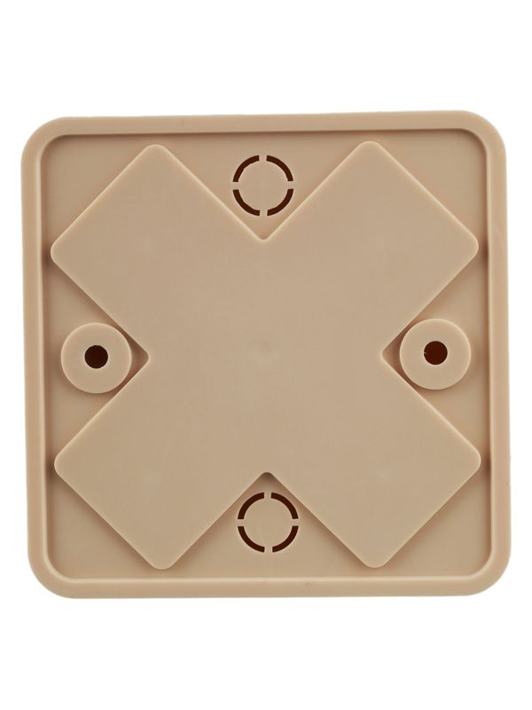 Коробка распаячная ОП 75х75х20 IP20 КМ41212-04 сосна — изображение 3