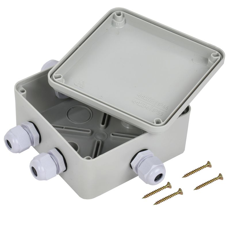 Коробка распаячная ОП 100х100х50 IP55 КМ41330 PG9 — изображение 2