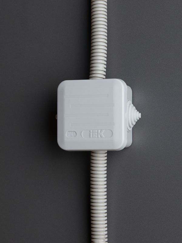 Коробка распаячная ОП 70х70х40 IP44 КМ41236 — изображение 5