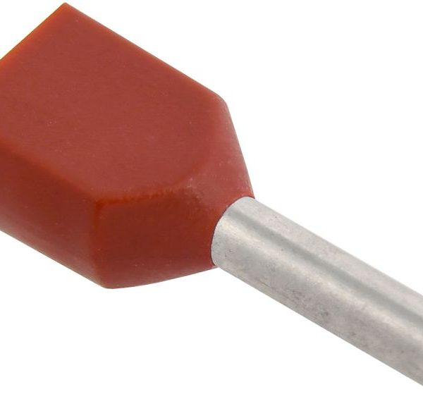 Наконечник НШВИ 0.75-8 темн. красн