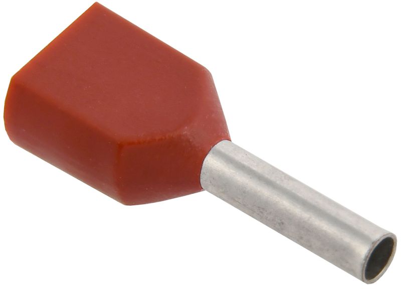 Наконечник НШВИ 0.75-8 темн. красн