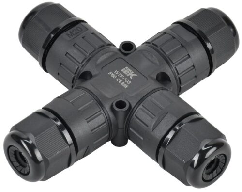 Коннектор кабельный герметичный WTP-108 3 PIN IP68