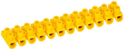 Колодка клеммная ЗВИ-3 н/г 1.0-2.5кв.мм 12 пар желт