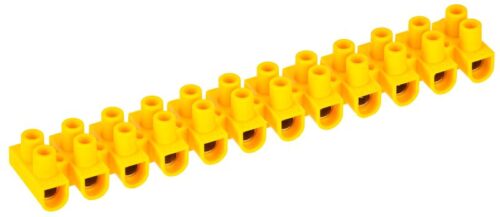 Колодка клеммная ЗВИ-30 н/г 6-16кв.мм 12 пар желт