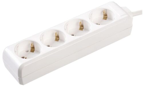 Удлинитель 4х5м с заземл. 16А IP20 У04 2P+PE 250В 3х1