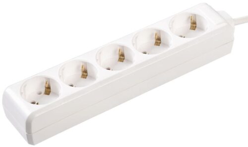 Удлинитель 5х5м с заземл. 16А IP20 У05 2P+PE 250В 3х1