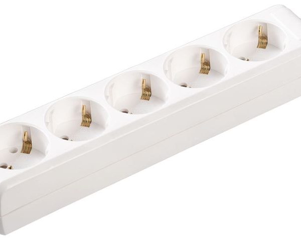 Удлинитель 5х5м с заземл. 16А IP20 У05 2P+PE 250В 3х1