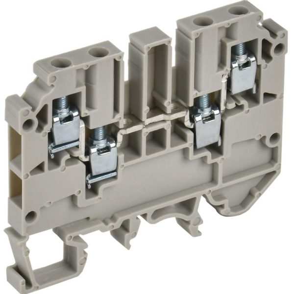 Колодка клеммная CTS-MC ARMAFIX 4 вывода 4кв.мм сер