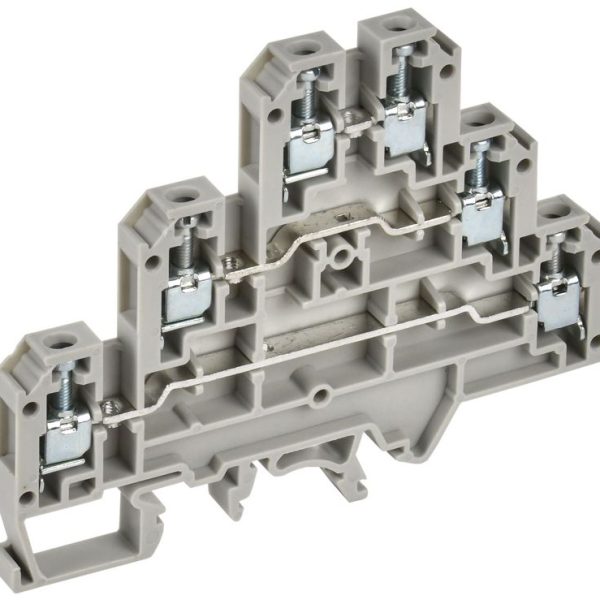 Колодка клеммная CTS-ML ARMAFIX 3 ур. 2.5кв.мм сер