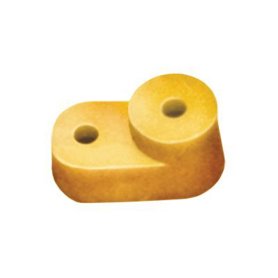 Изолятор угловой для нулевой шины желт