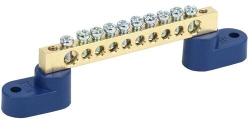 Шина нулевая ШНИ-6х9-10 У2-С на 2-х. угл. изол