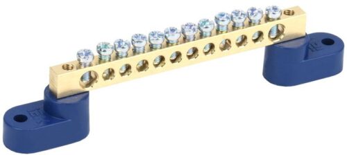 Шина нулевая ШНИ-6х9-12 У2-С на 2-х. угл. изол