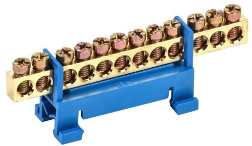 Шина нулевая на DIN-изол. "Стойка" ШНИ 6х9-12-С-С