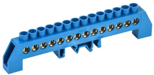 Шина нулевая в комб. DIN-изол. "Стойка" ШНИ-8х12-14-КС-С