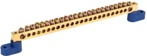 Шина нулевая ШНИ 8х12-24-У2-С на двух угловых изоляторах