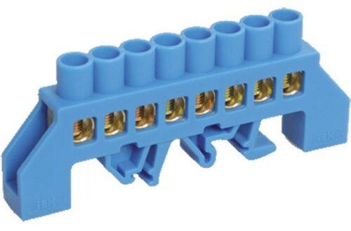 Шина нулевая в комб. DIN-изол. "Стойка" ШНИ-8х12-8-КС-С