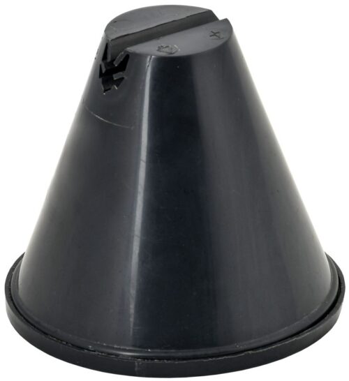 Держатель проводника круглого 8-10мм плоск. кровля H=100мм пластик с бет